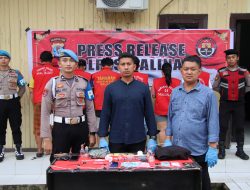 Polres Malinau Ungkap Jaringan Narkotika 6 Tersangka Ditangkap, 2 di Antaranya Perempuan